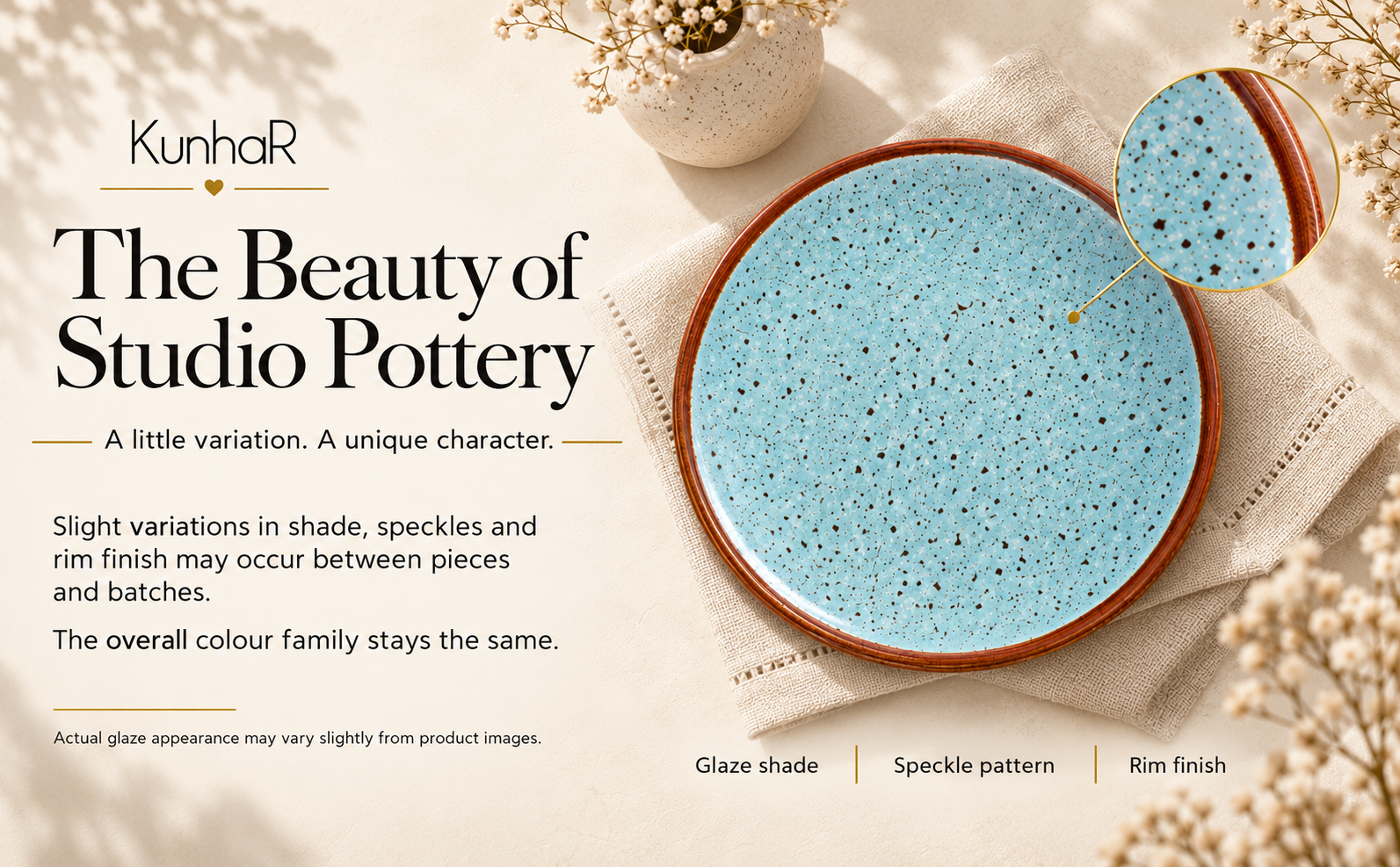 KunhaR studio pottery glaze variation