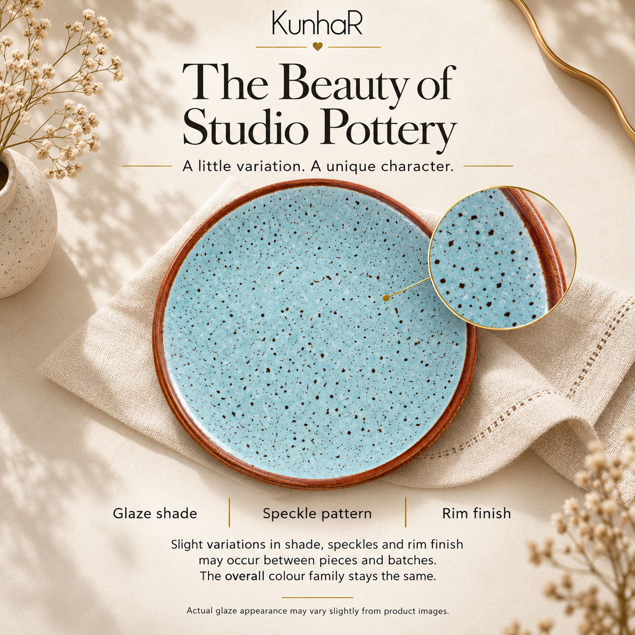 KunhaR studio pottery glaze variation