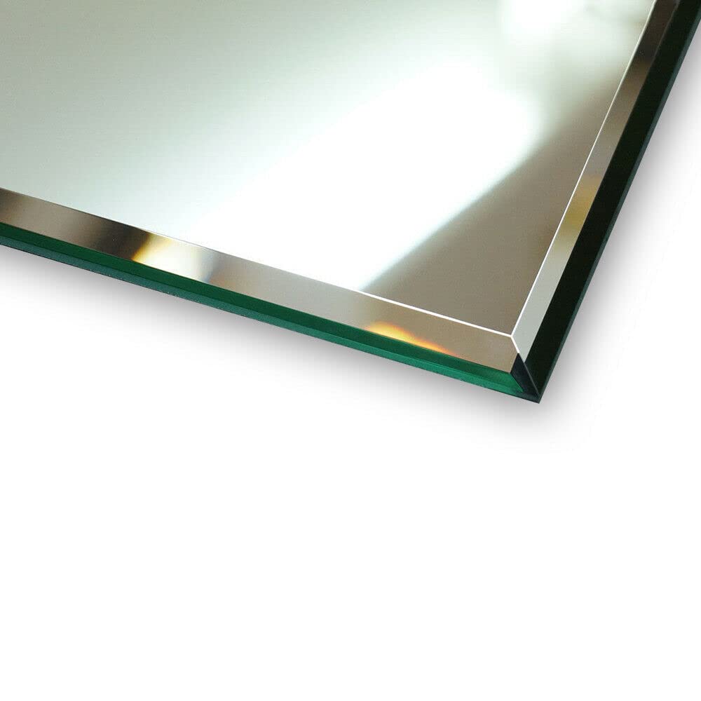 Kunhar Glass Frameless Rectangular Wall Mirror, 12 X 15 Inch, 1 Piece, Unframed - Image 4