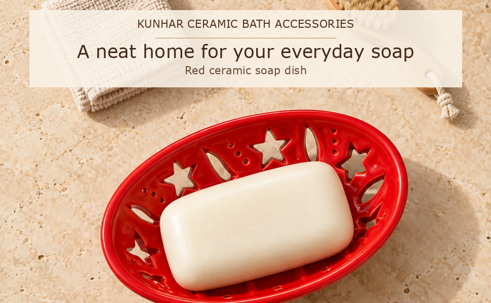KunhaR ceramic soap dish visual story 1