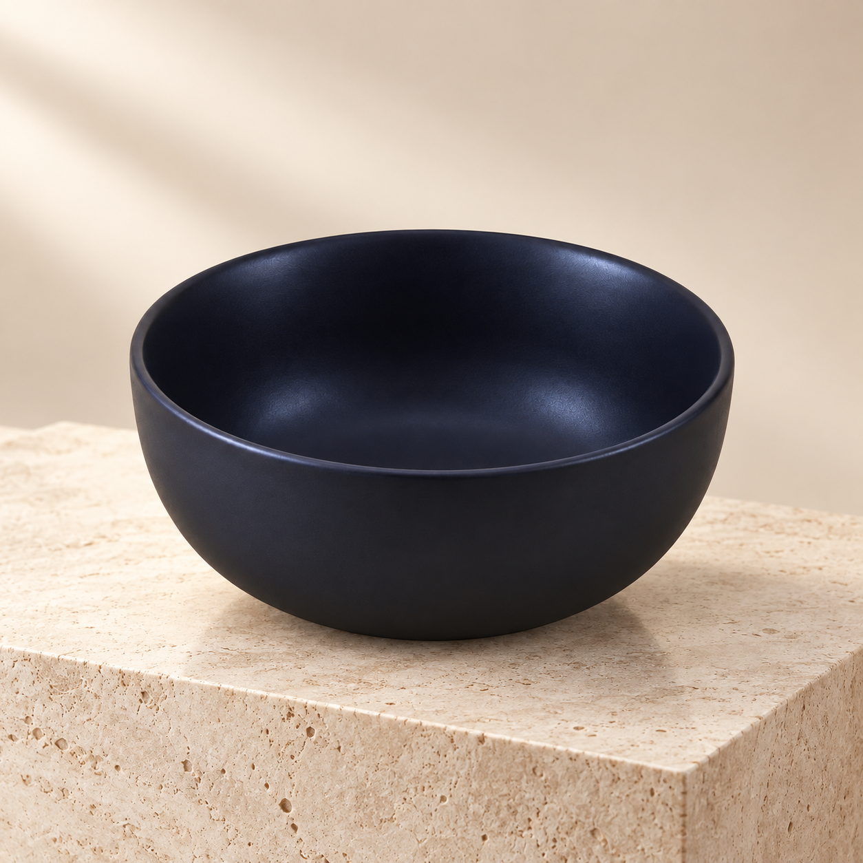 KunhaR Ceramic Serving Bowl, 600 ml, Black Matt, Multipurpose Bowl for Mixing, Serving, Salads, Pasta & Snacks, 1 Piece - Image 6