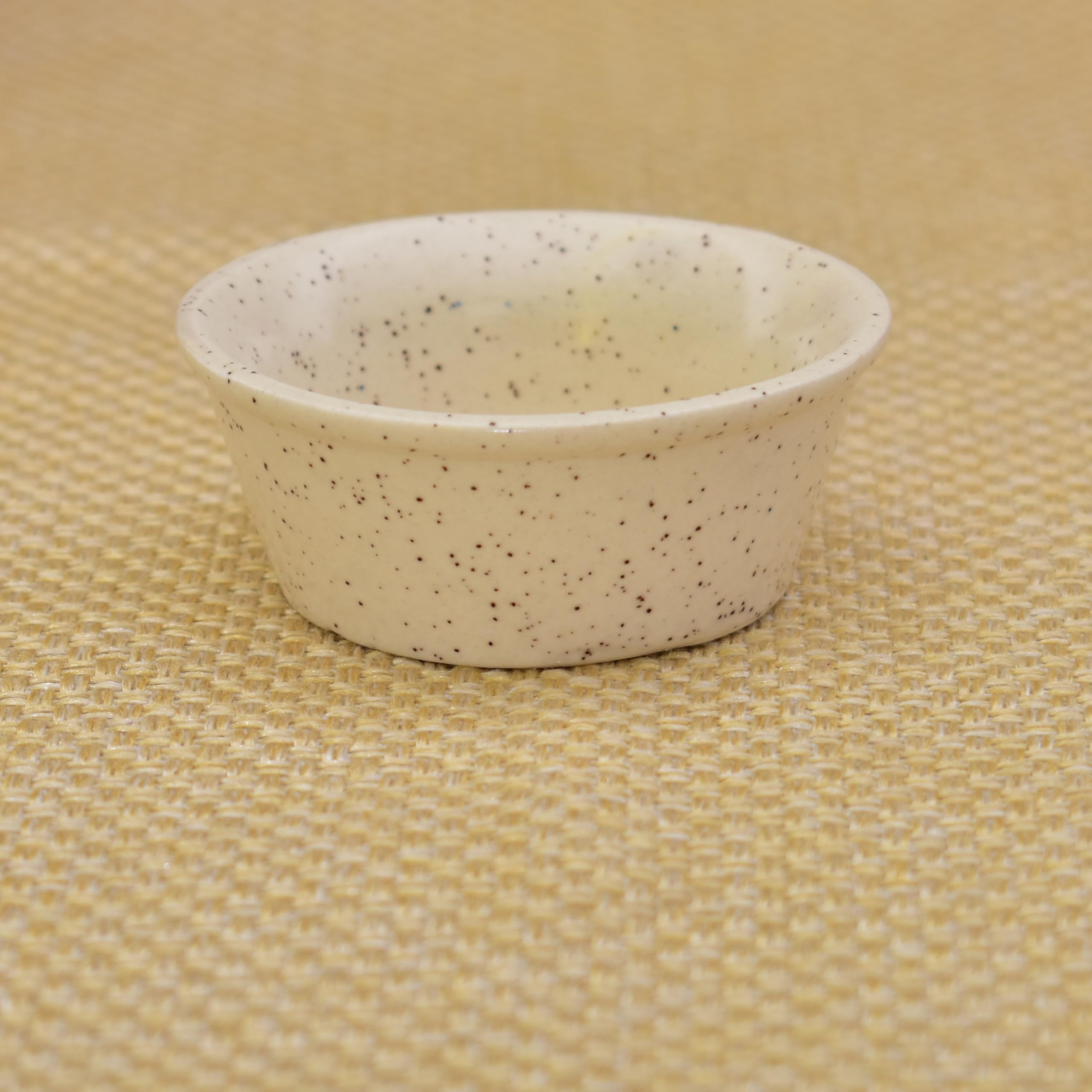 Kunhar Ceramic Sauce Holder - 65 ML, 4 Pieces, White Matt - Image 5
