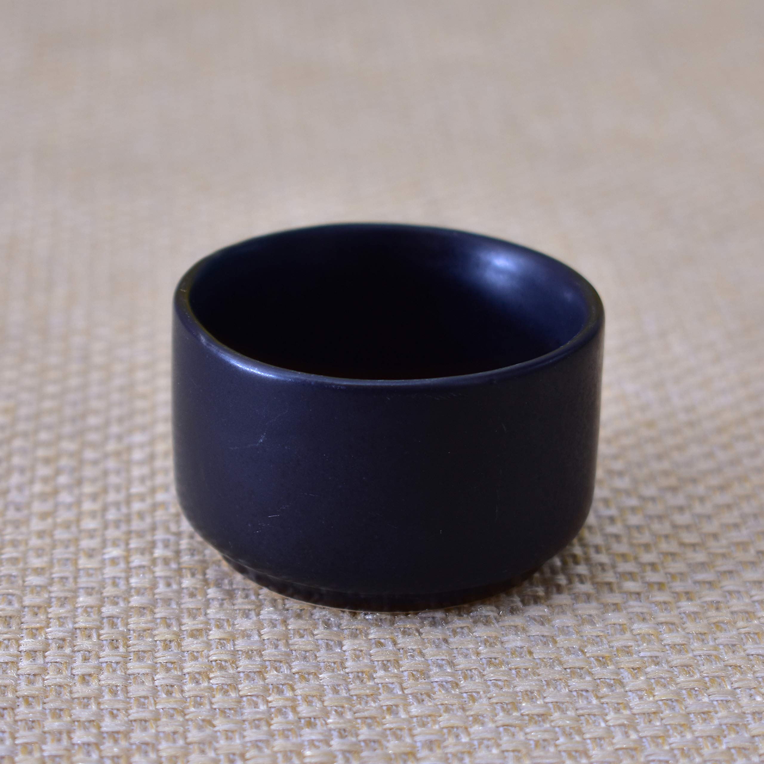 Kunhar Ceramic Sauce Holder - 56 ML, 4 Pieces, White Matt - Image 3