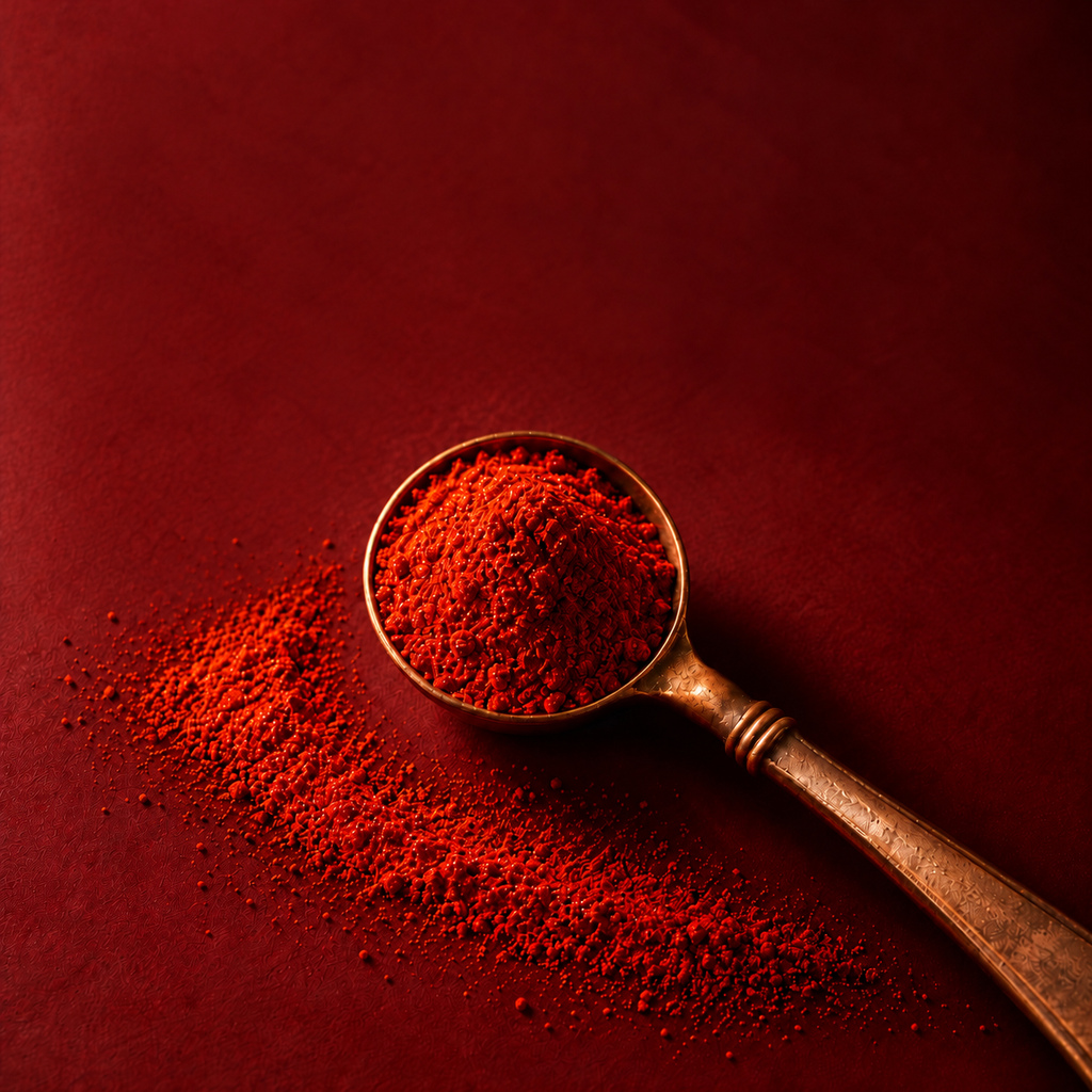 Mathania Chilli Powder, styled product photograph 2; props not included.