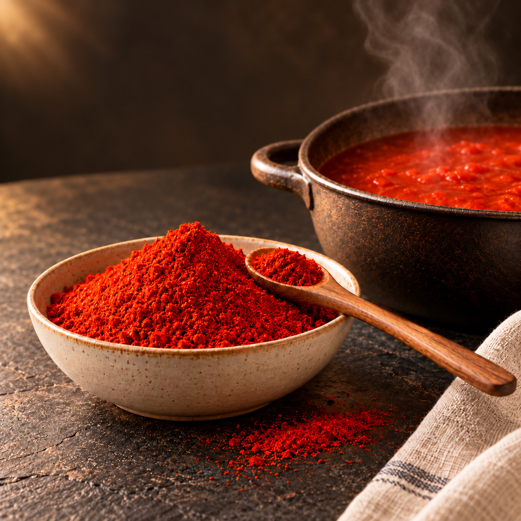 Mathania Chilli Powder, styled product photograph 4; props not included.