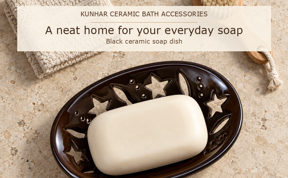 KunhaR ceramic soap dish visual story 1