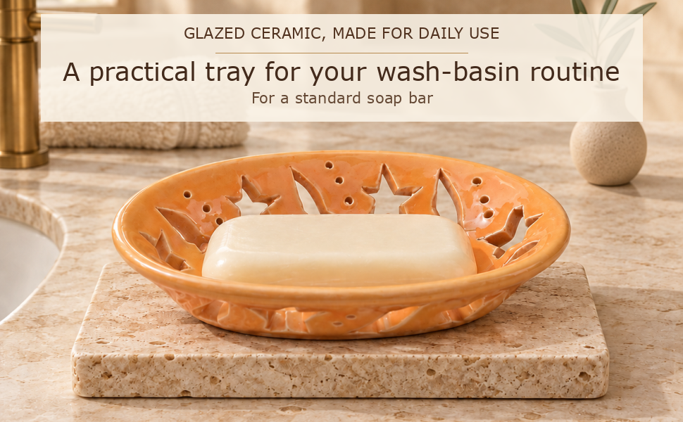 KunhaR ceramic soap dish visual story 3