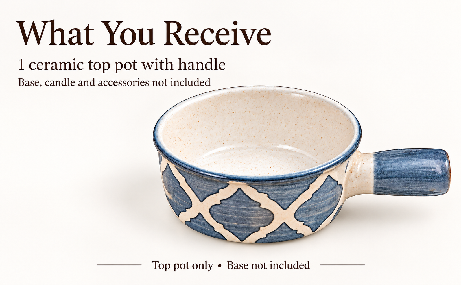 KunhaR Ceramic Fondue Top, 450 ml, Pack of 1, Grey – visual story 6