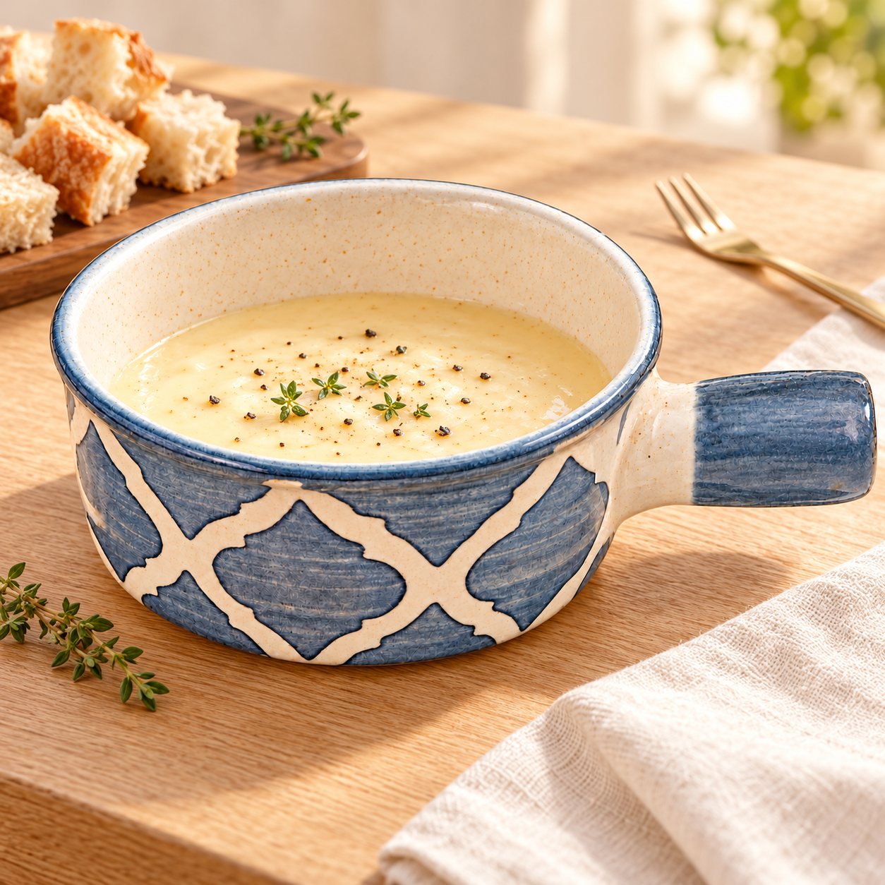 KunhaR Ceramic Fondue Top, 450 ml, Pack of 1, Grey – image 3