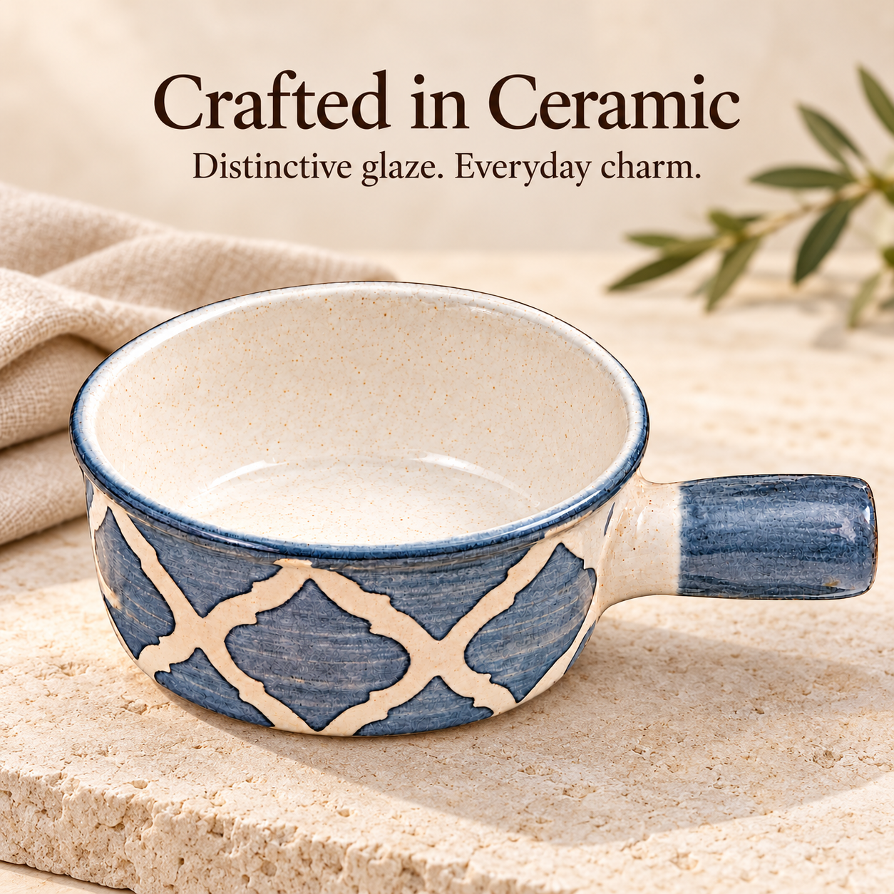 KunhaR Ceramic Fondue Top, 450 ml, Pack of 1, Grey – image 5
