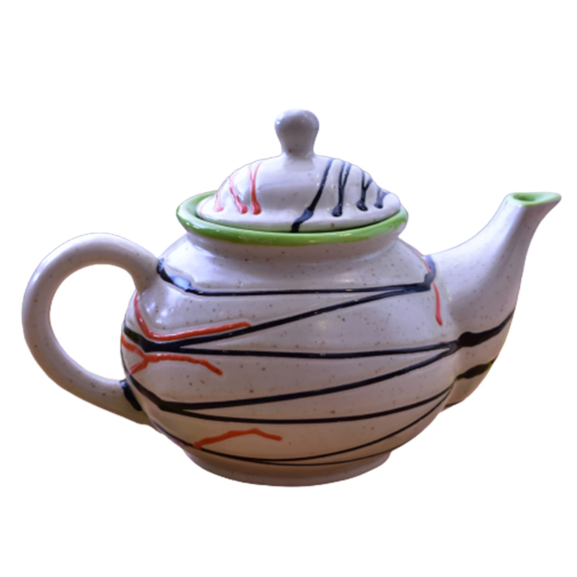 KunhaR Ceramic Teapot | Serving Kettle | Ceramic Kettle - 1000 ML — Amazon product image