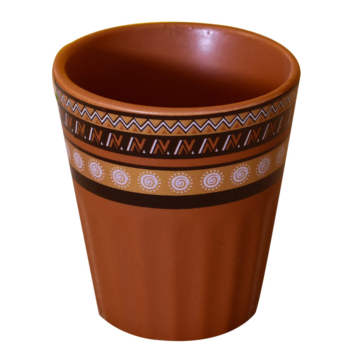 Kunhar Ceramic Tea Glass - 6 Pieces, Cumin, 125ml - Image 5