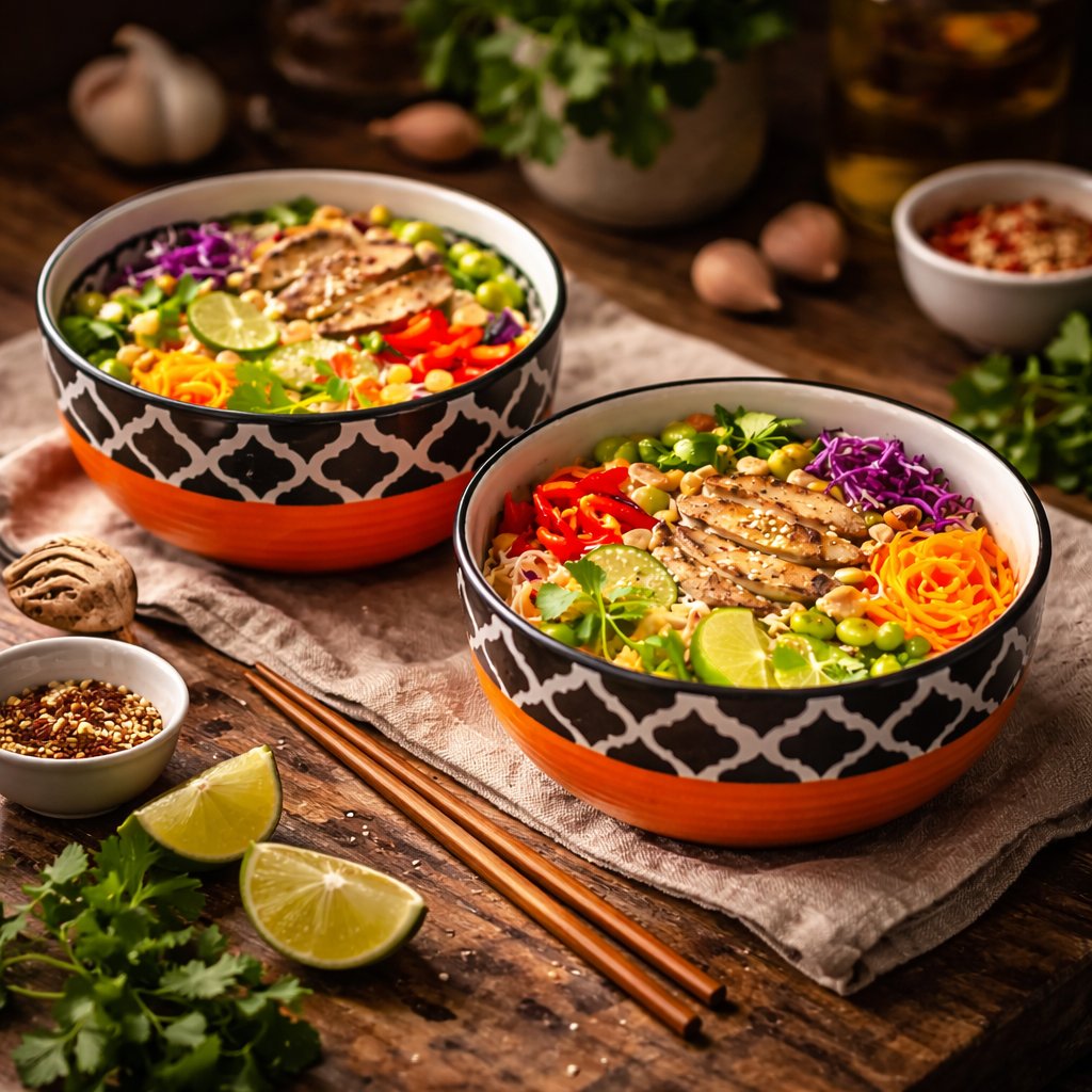Kunhar Ceramic Mixing Bowls, Microwave Safe Bowl for Kitchen, Freezer & Dishwasher, Ideal for Snacks, Rice, Salad, and Noodles - 800 ML, 2 Pieces, Red Black Chidi - Image 5