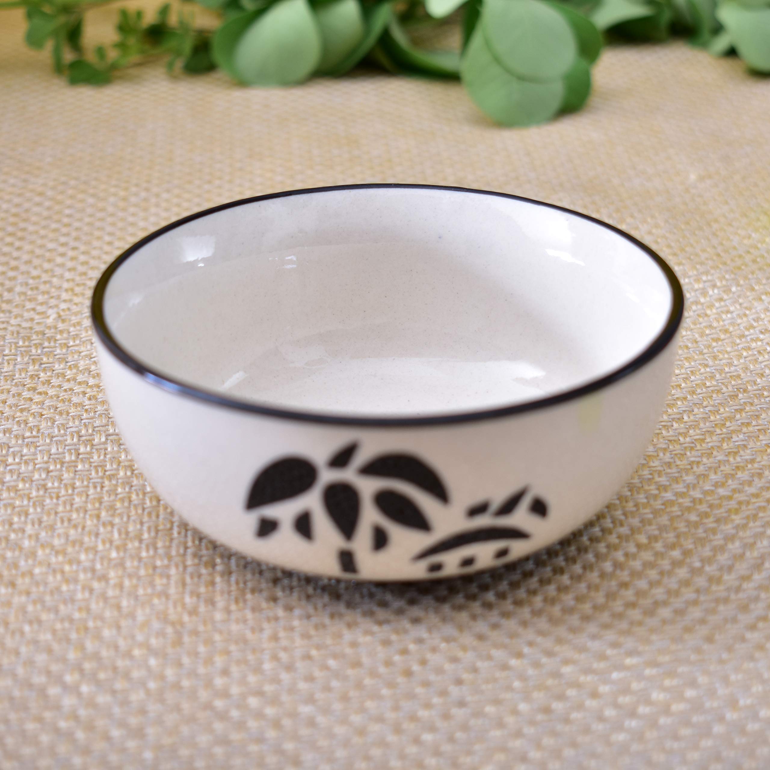 Kunhar Ceramic Mixing Bowl Set – 4 Pieces (1500ml, 800ml, 600ml, 400ml), Coconut White – Durable, Microwave & Dishwasher Safe – Ideal for Mixing, Serving & Storage - Image 8