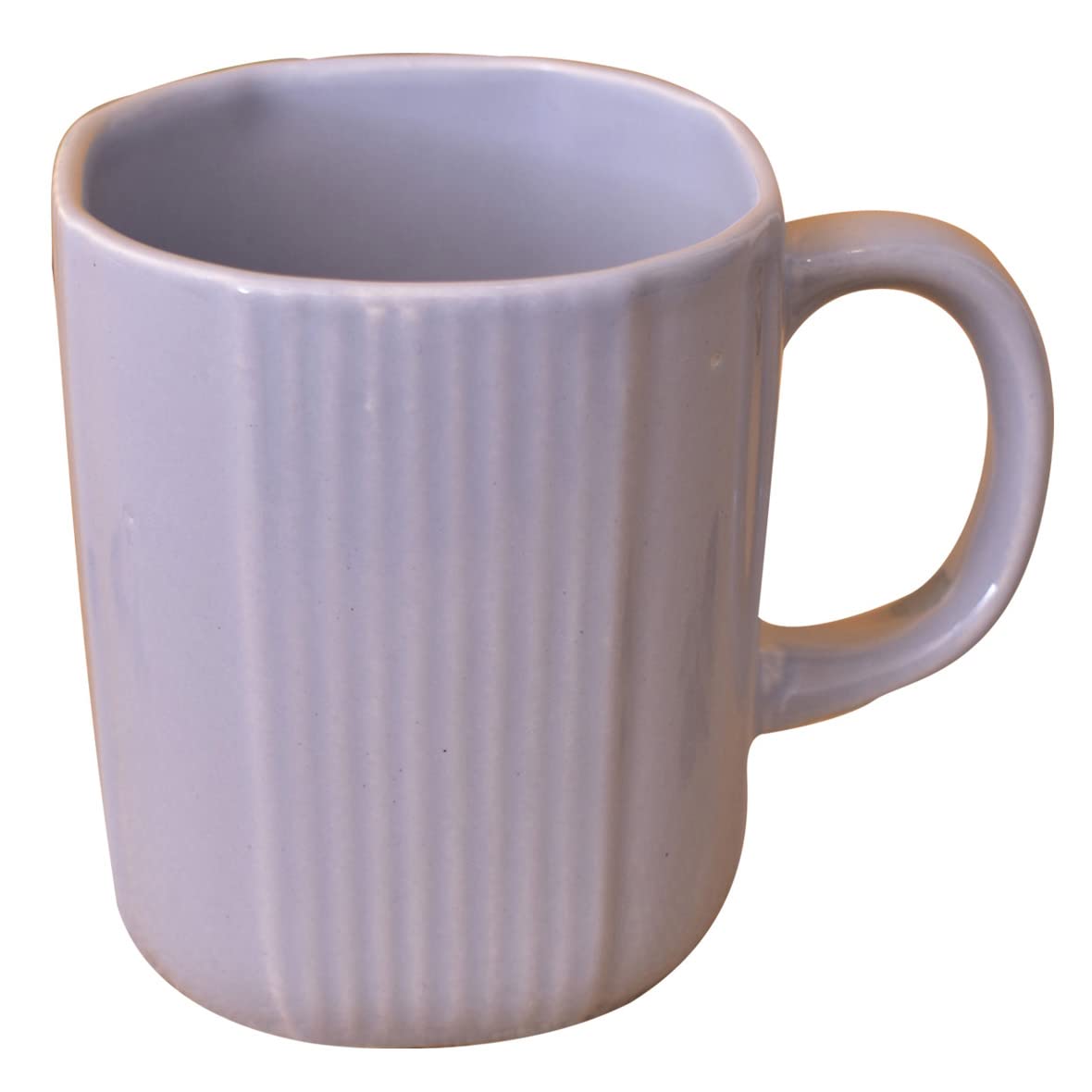 Kunhar Ceramic Coffee Mugs - 2 Piece, Baby Blue, 300ml - Image 3