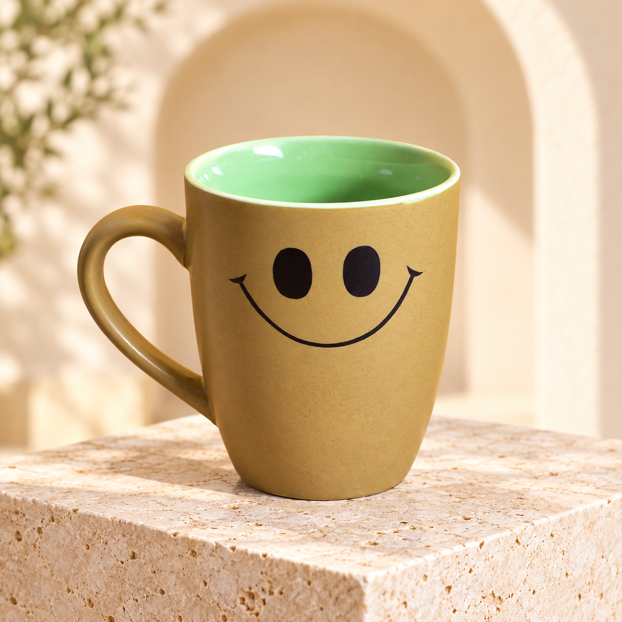 Kunhar Ceramic Milk Mug, Coffee Mug - 1 Piece, Muddy Waters, 400 ml
