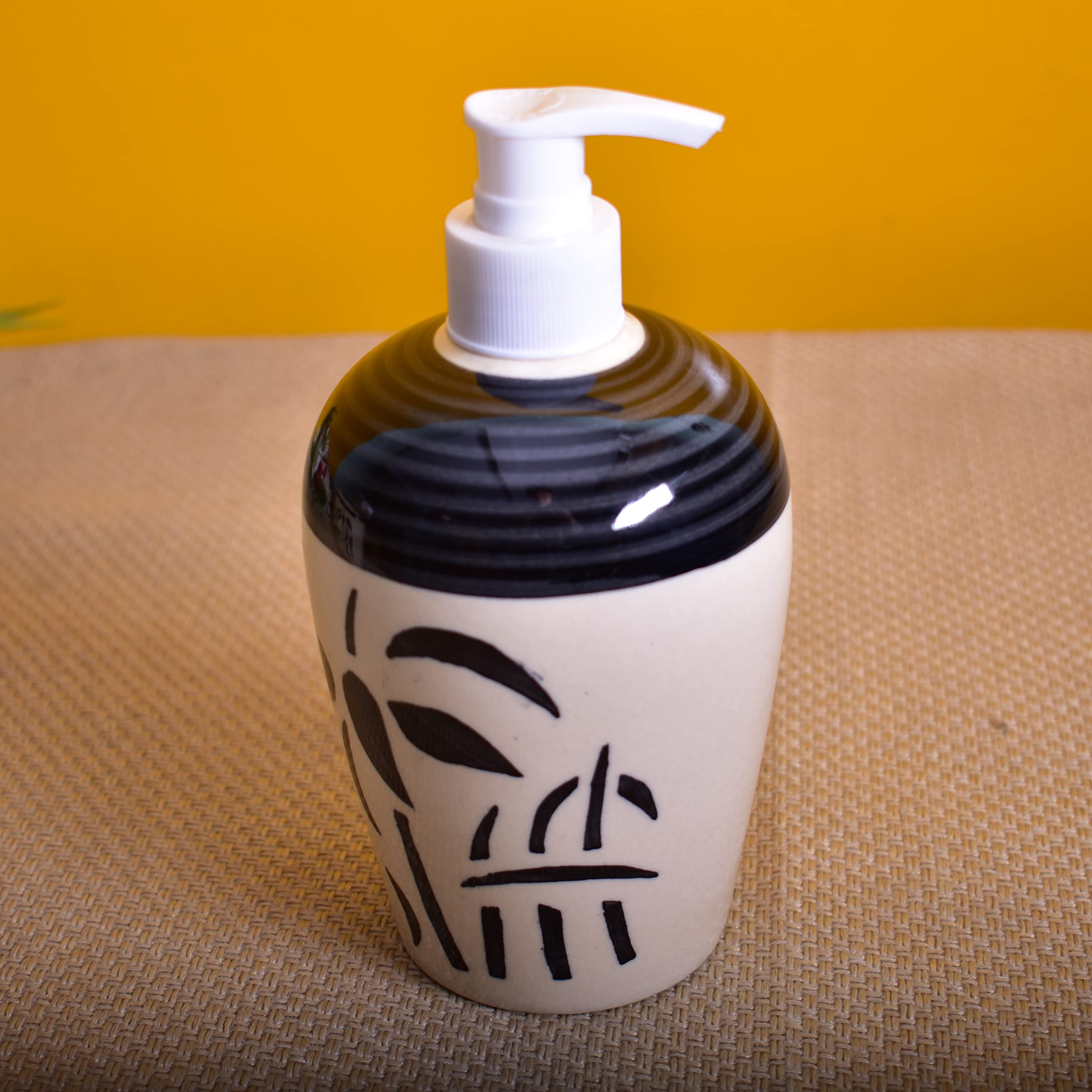 Kunhar Liquid Soap Dispenser, 450 Ml, White Tree - Image 3