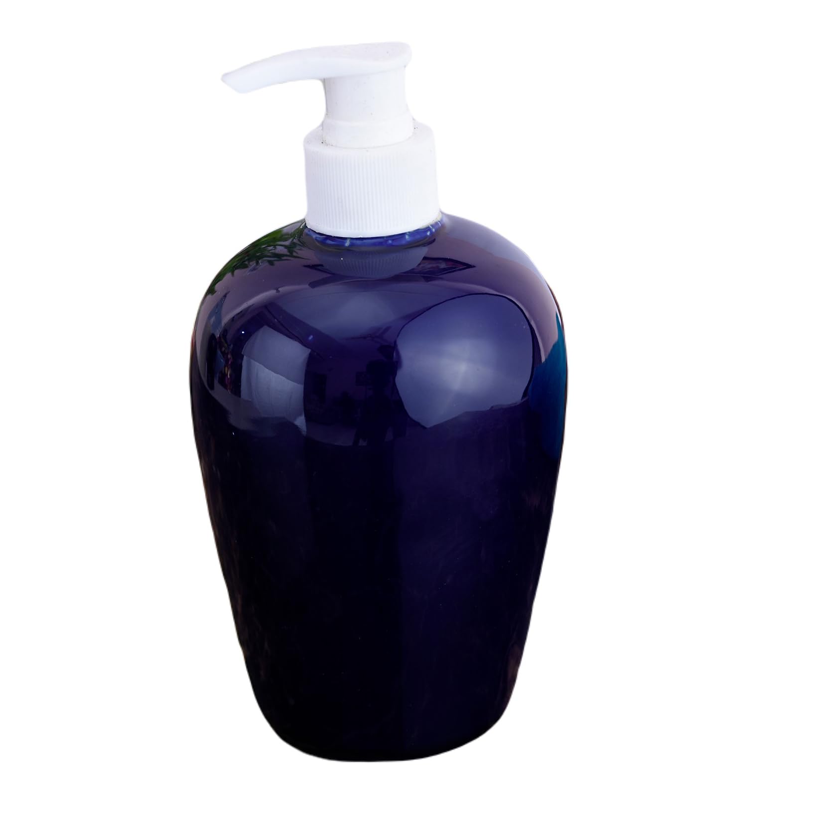 KunhaR Ceramic Long-Lasting Liquid Handwash Soap Dispenser for Bathroom | Handwash Bottle for Kitchen | Soap Dispenser for Wash Basin | Bathroom Accessories - Blue Plane, 450ml - Image 3