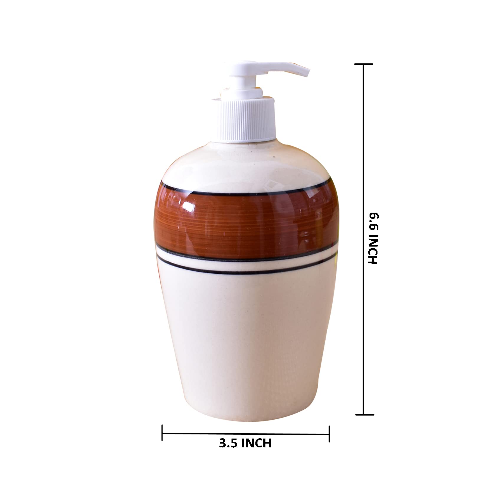 Kunhar Liquid Soap Dispenser, 450 Ml, White Lilac - Image 2