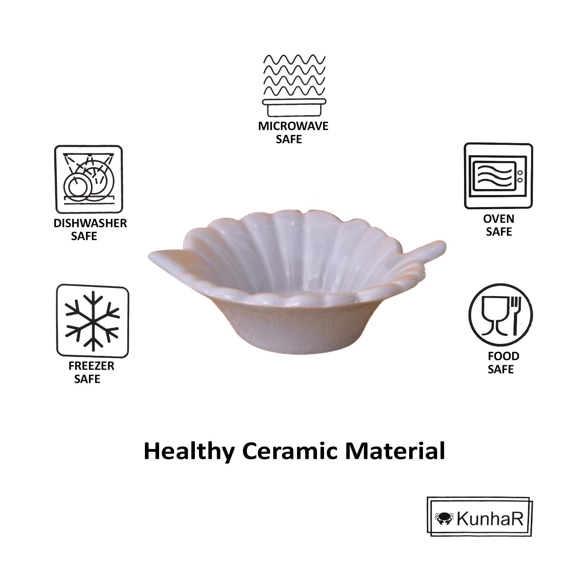 Kunhar Ceramic Sauce Holder - 50 ML, 2 Pieces, Baby Blue - Image 4