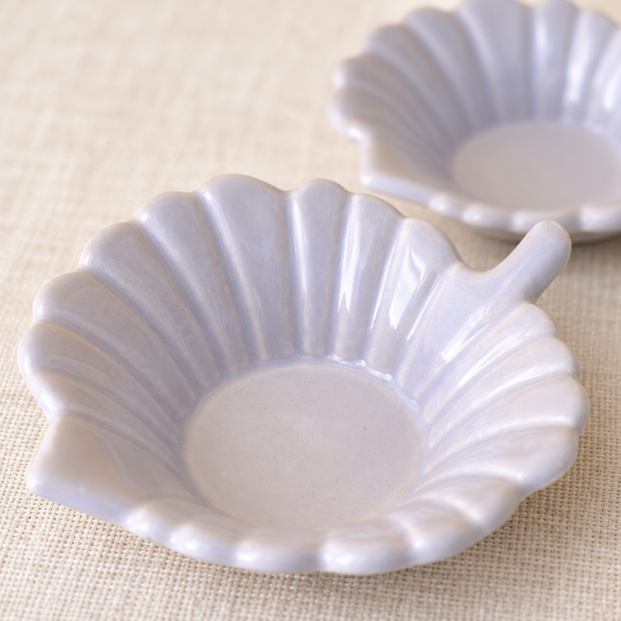 Kunhar Ceramic Sauce Holder - 50 ML, 2 Pieces, Baby Blue