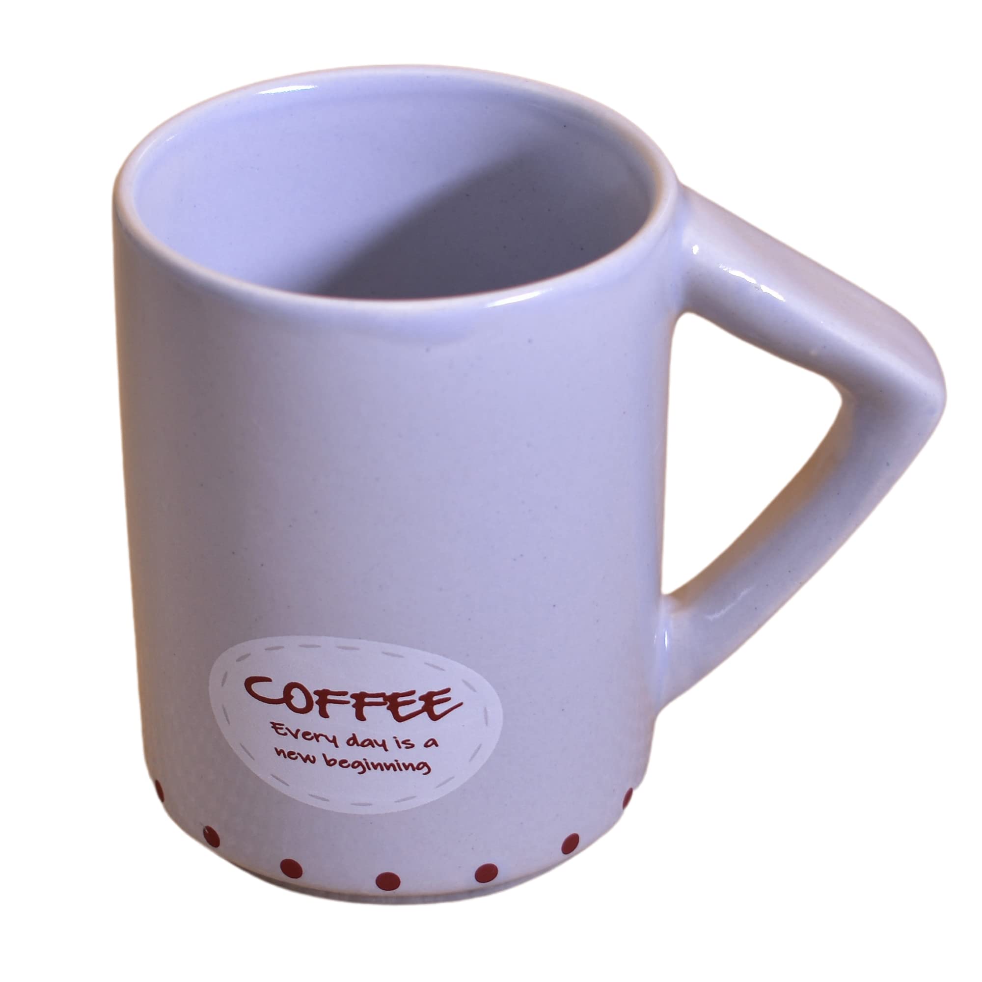 Kunhar Ceramic Tea Cups, Coffee Cups - 6 Pieces, Rock Blue, 200 Ml - Image 3