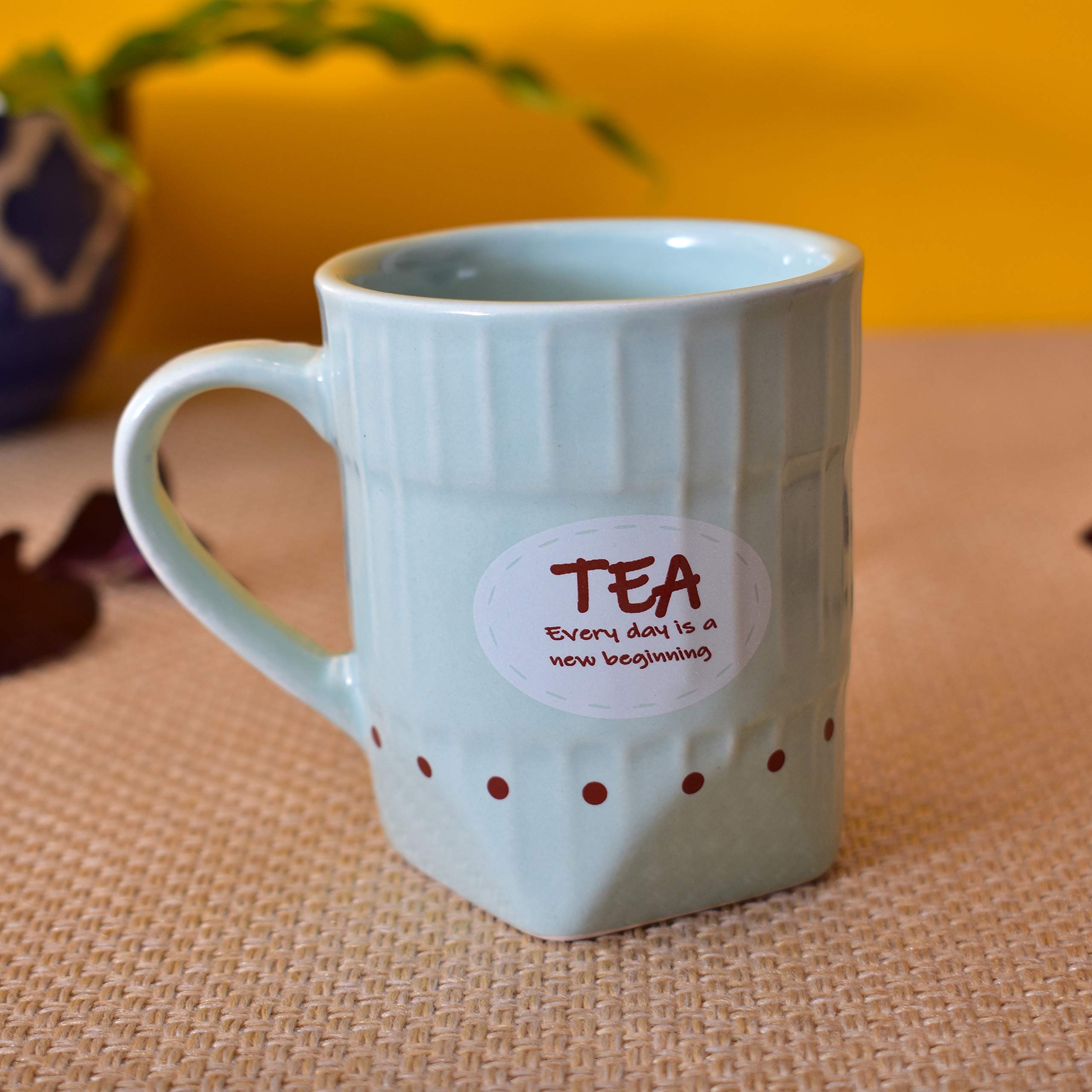 Kunhar Ceramic Multicolor Tea Cup, Frontier Design Tea Cup, Coffee Mug, Milk Mug (150 Ml Set of 6) - Image 4