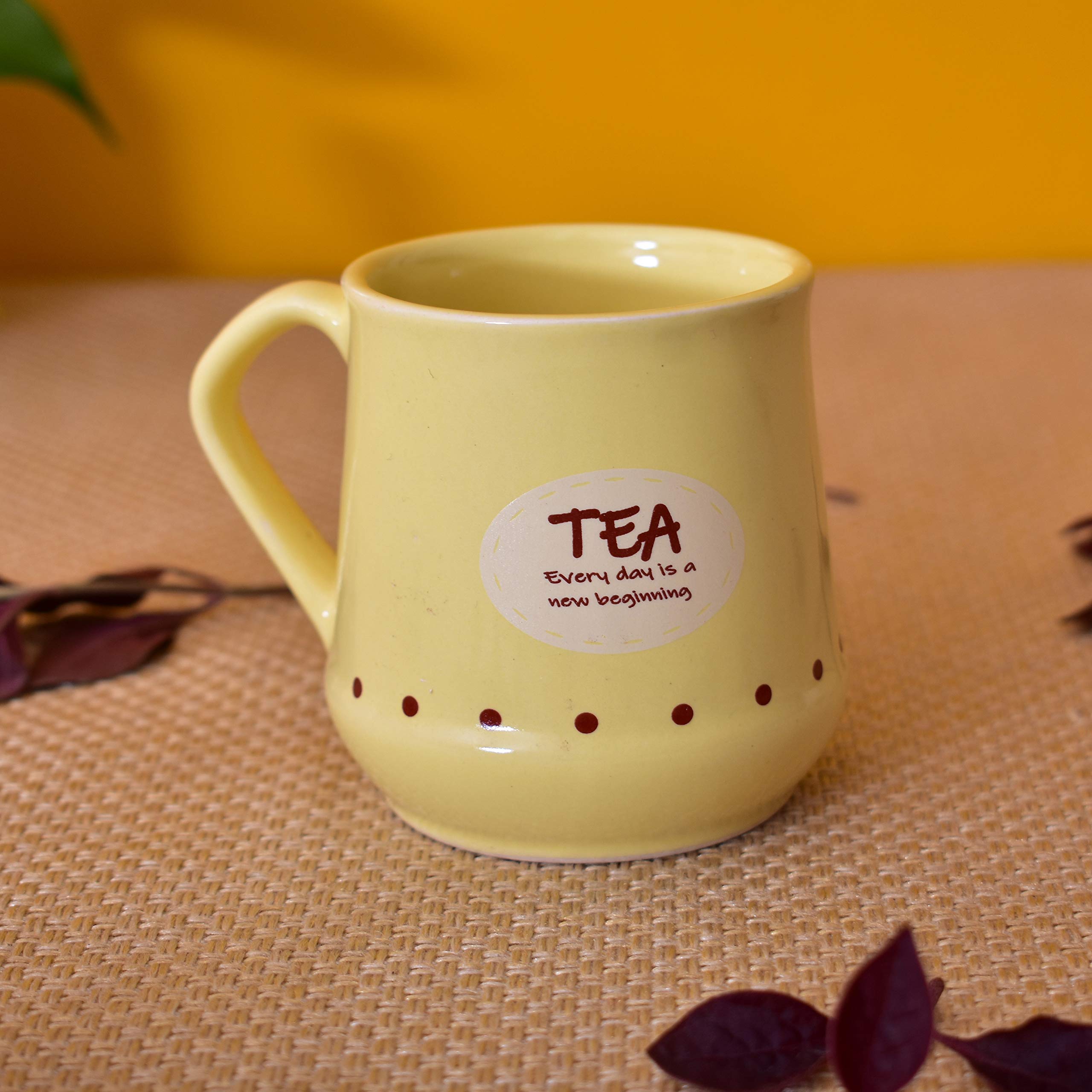 Kunhar Ceramic Coffee Mugs, Tea Cups - 6 Pieces, Multicolor, 180 ml - Image 6
