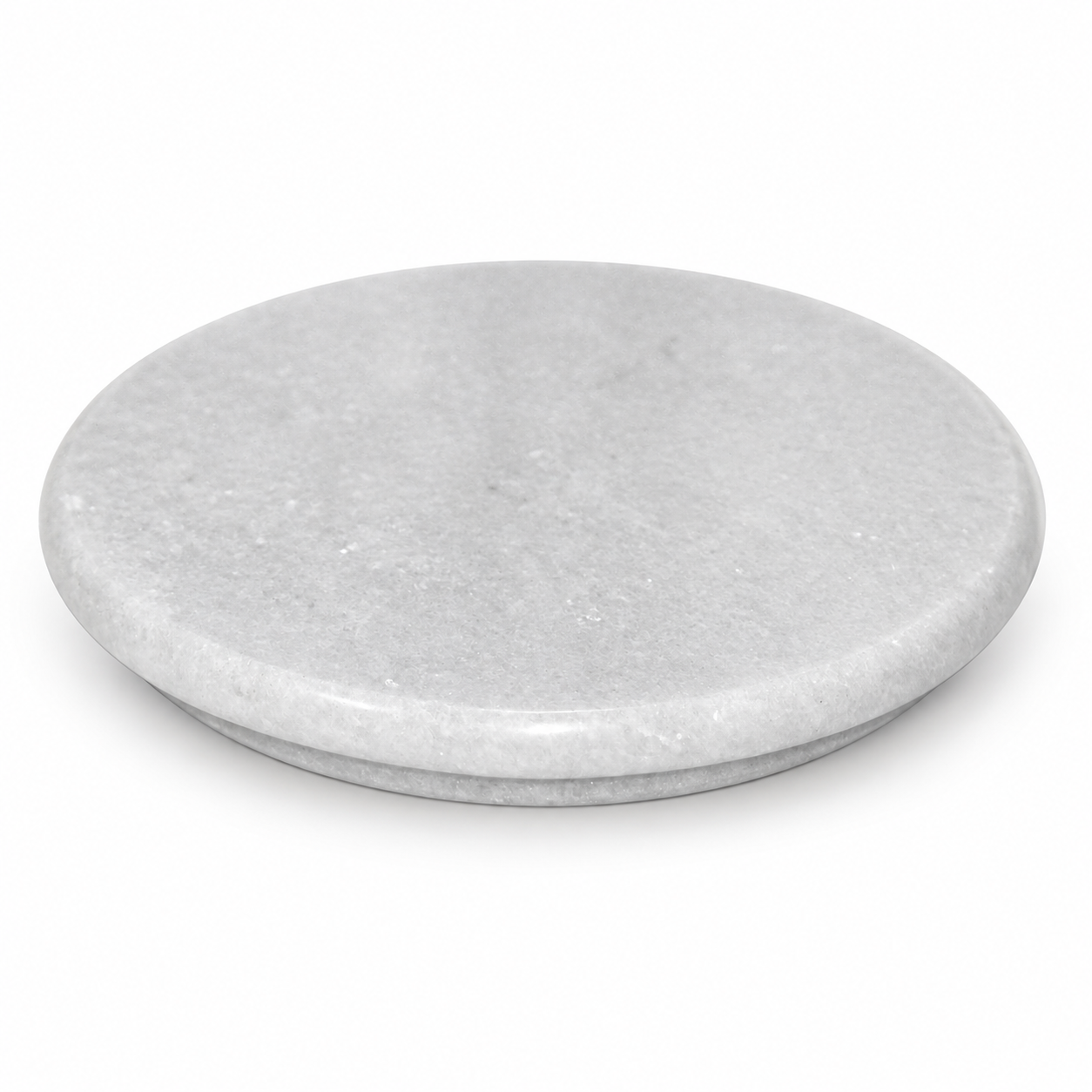 KunhaR White Marble Chakla/Rolling Pin Board/Roti Maker/Phulka Maker/Chapati Maker/papad chakla for Home & Kitchen, 9 Inch - Image 6