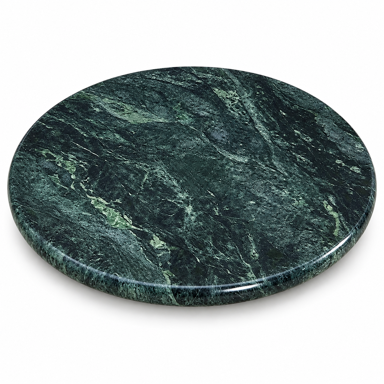 KunhaR Green Marble Chakla/Rolling Pin Board/Roti Maker/Phulka Maker/Chapati Maker/papad chakla for Home & Kitchen, 9 Inch - Image 6