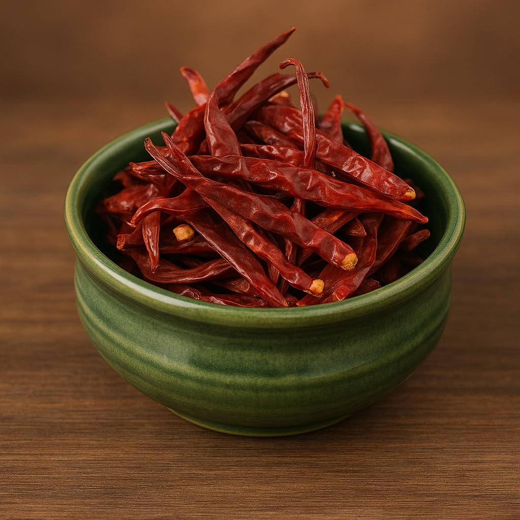 Kunhar Masala Mathaniya Mirch 400g | Rajasthani Whole Dried Red Chillies | Lal Mirch for Authentic Indian Cooking | Naturally Sun-Dried - Image 5