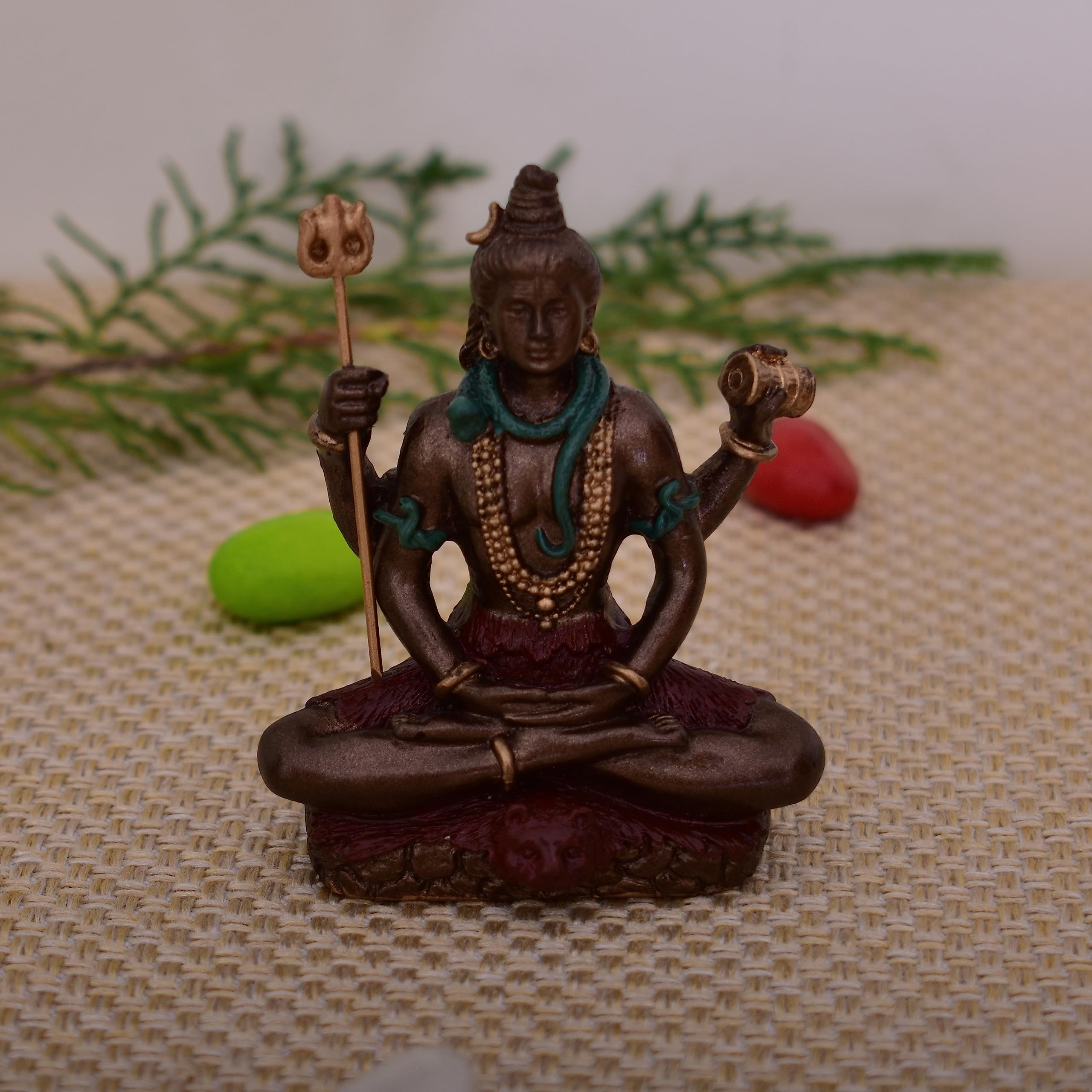 Kunhar Bronze Lord Shiv ji Statue — product view 1