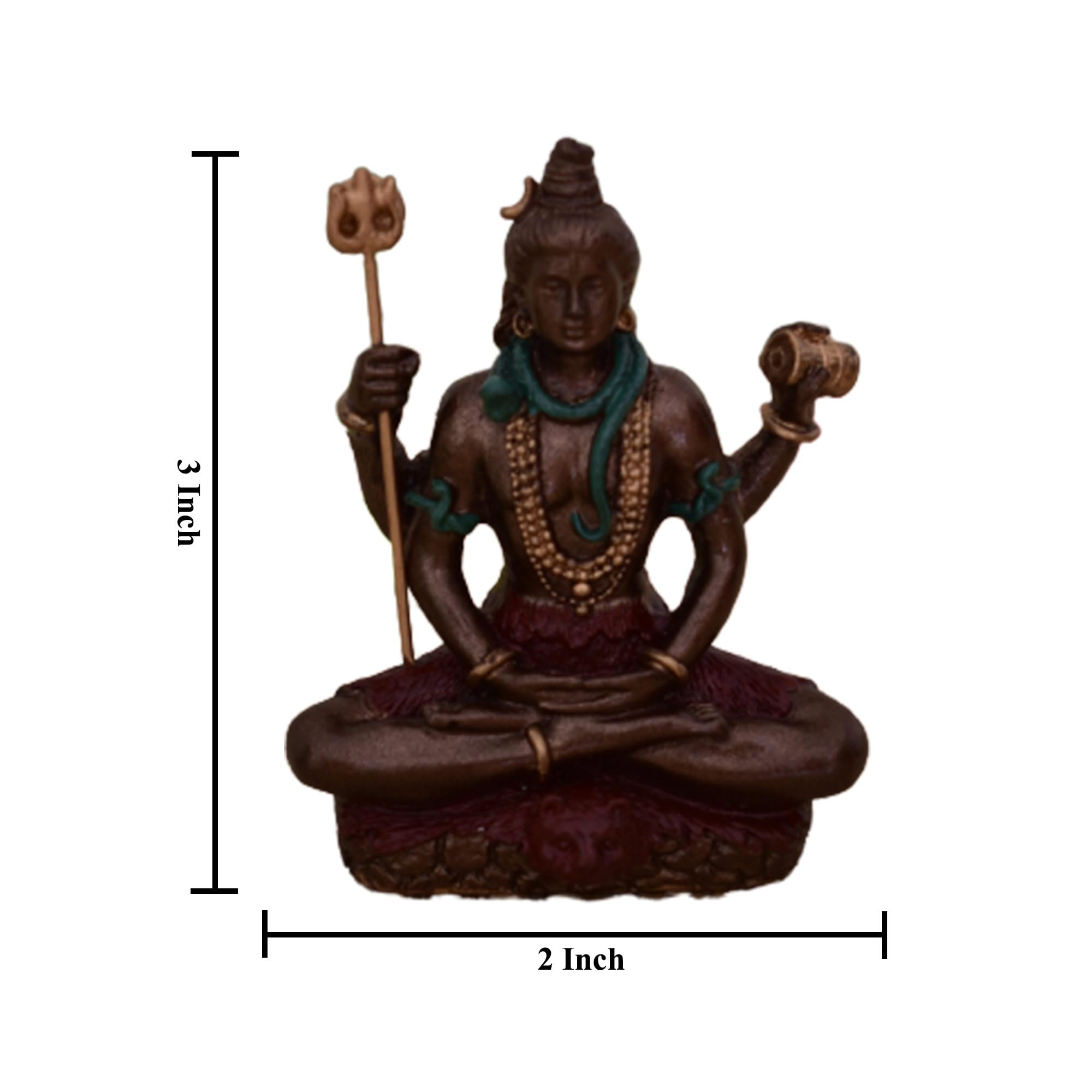 Kunhar Bronze Lord Shiv ji Statue — product view 2