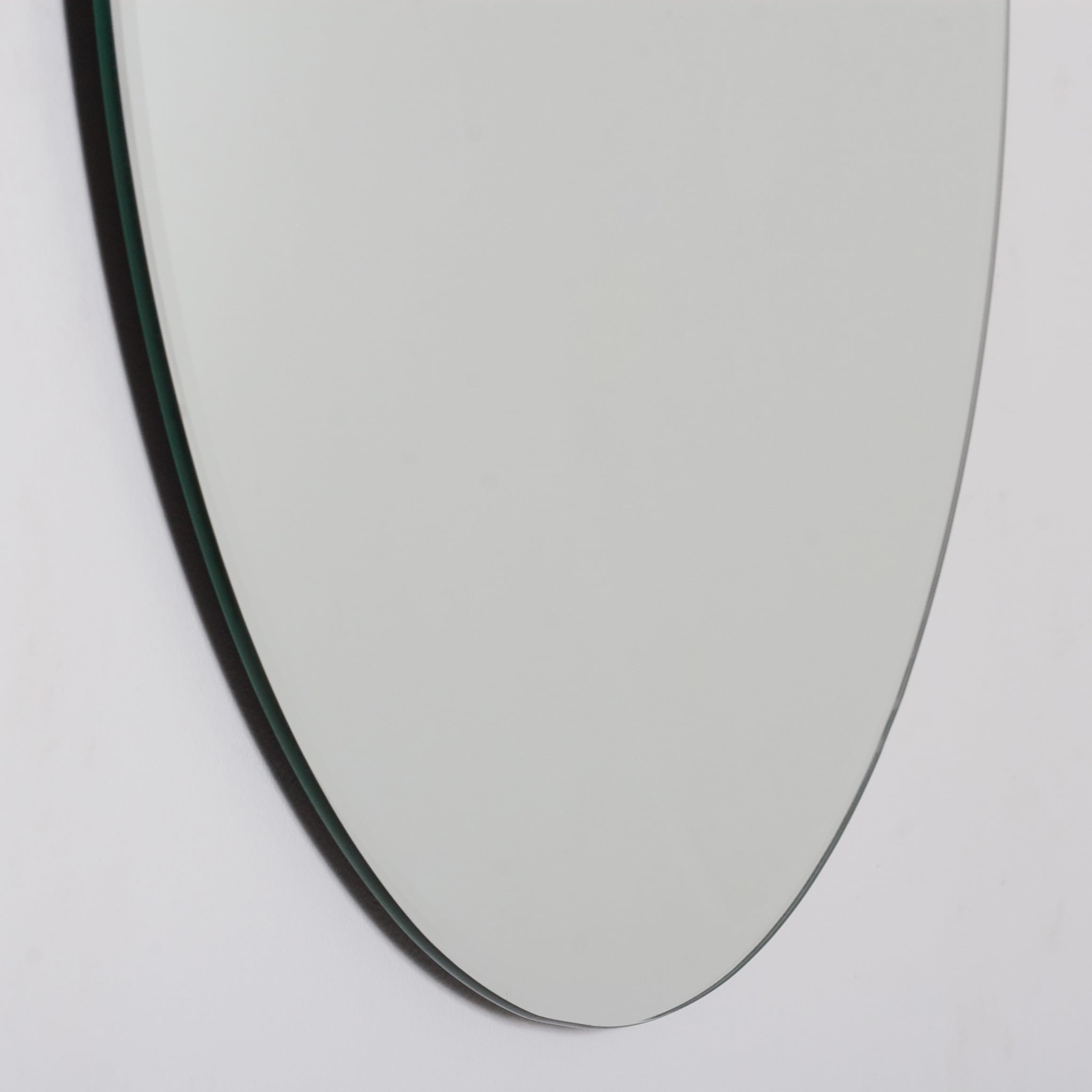 Kunhar Frameless Wall Mirror,12 X 12 Inch,Round (3 MM) - Image 4