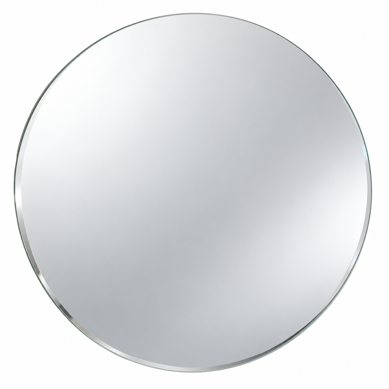 KunhaR Round Frameless Wall Mirror, 12 x 12 Inch, 3 mm Glass | Decorative Mirror for Bathroom, Bedroom & Entryway, 1 Piece - Image 6